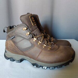 Timberland Men's Mt. Maddsen Waterproof Mid Hiking Boot - Dk Brown - Size 12W